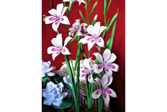3D SVG Paper Flowers: Gladiolus Template Review