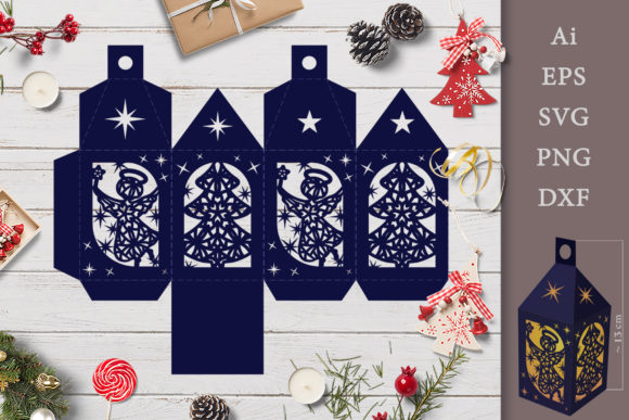 Flashlight SVG Stencil: 3D SVG for Christmas Content