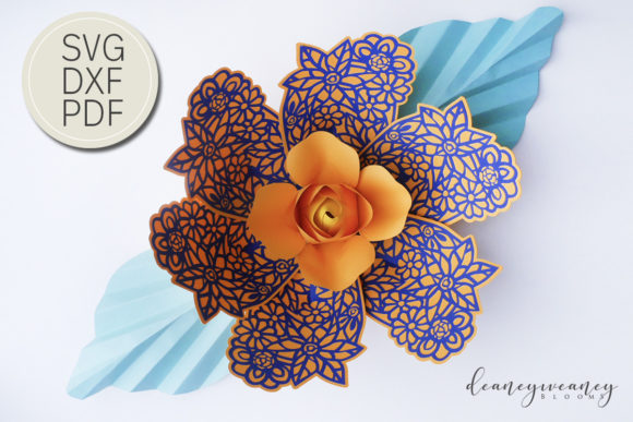 Flowerception Petal 4: 3D SVG for Paper Flowers