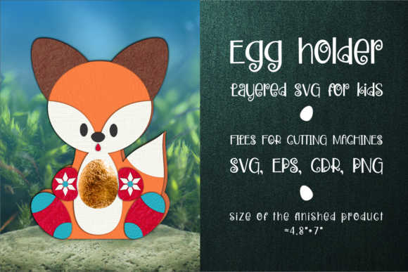 Fox Christmas Chocolate Egg Holder Template Review