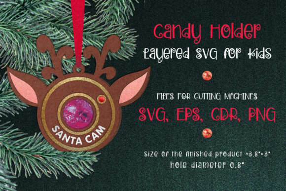 Santa Cam Deer 3D SVG: A Christmas Design Review
