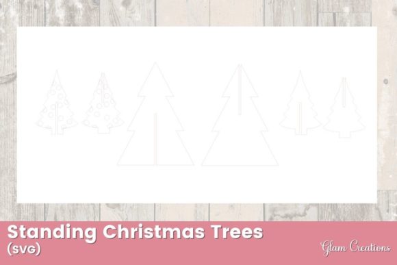 Standing Christmas Trees: A 3D SVG for Digital Sellers