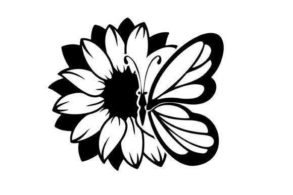 Sunflower with Butterfly 3D SVG Bundle Review