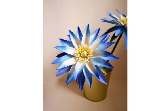 Water Lily Paper Flowers: 3D SVG Review